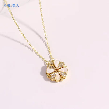 Four Leaf Clover Pendant Necklace