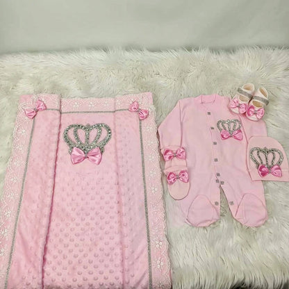 5pcs Newborn Baby Going Home Sets