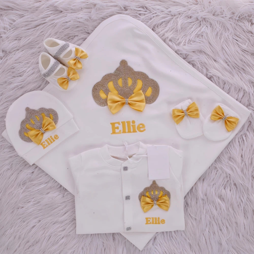 5pcs Newborn Baby Going Home Sets