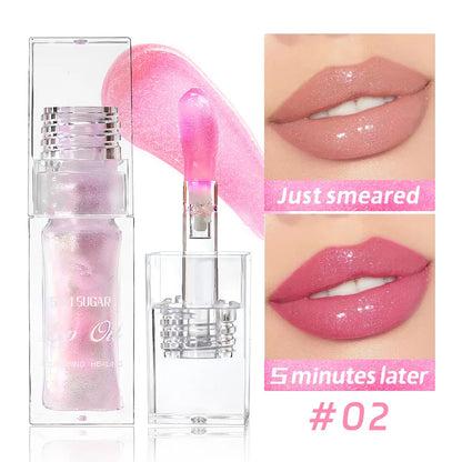 Color Changing Mirror Water Lip Glaze Lip Oil