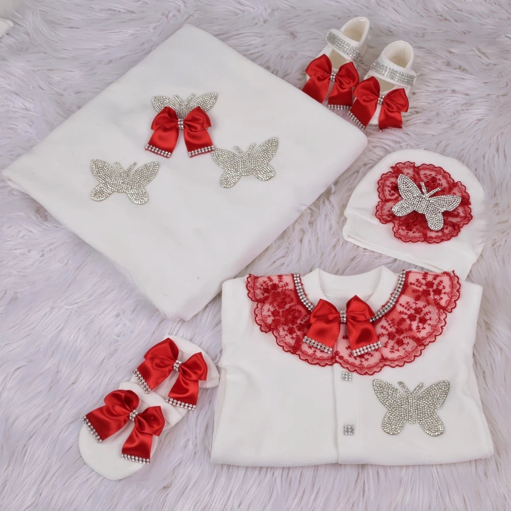 5pcs Newborn Baby Going Home Sets