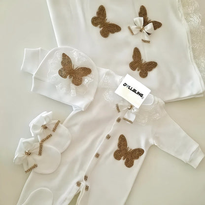 5pcs Newborn Baby Going Home Sets