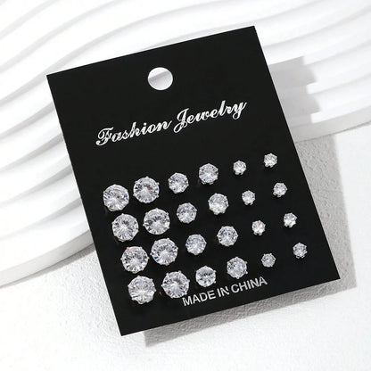 Studded Earrings Set