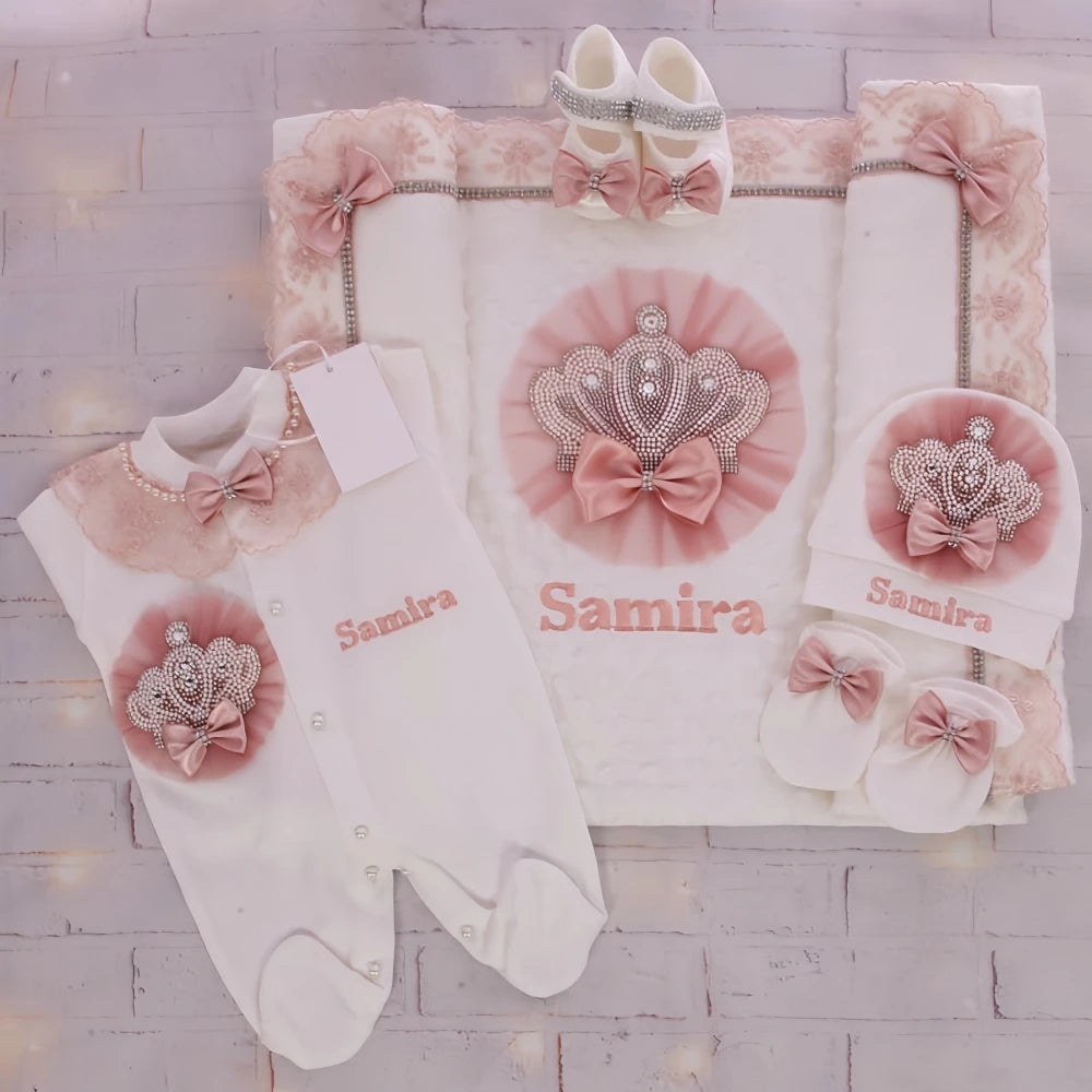 5pcs Newborn Baby Going Home Sets