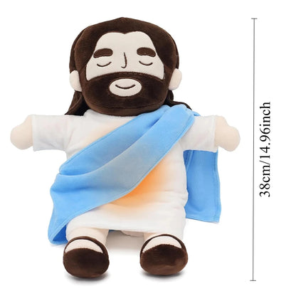 Soothing Breathing Jesus Plush Doll