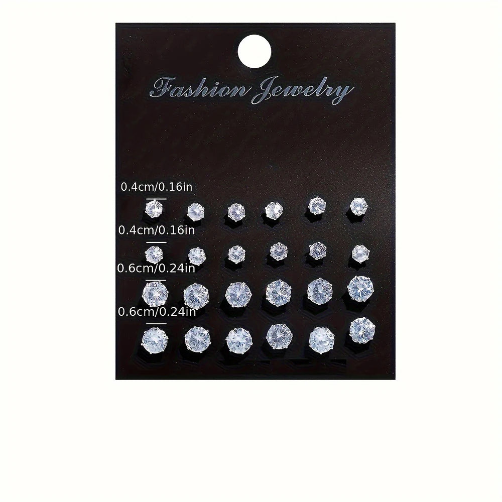 Studded Earrings Set