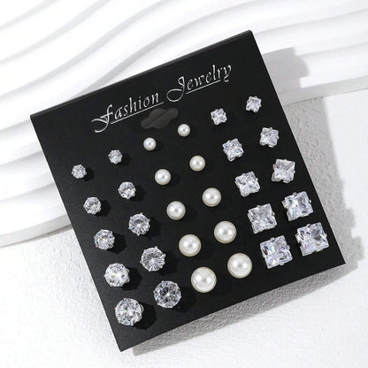 Studded Earrings Set