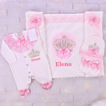 5pcs Newborn Baby Going Home Sets