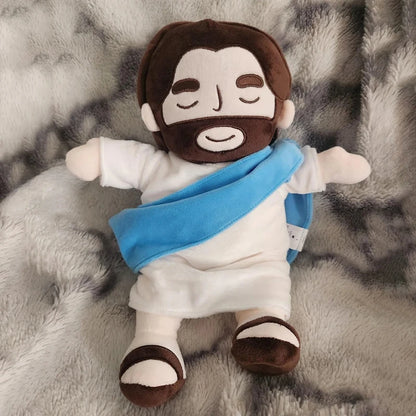 Soothing Breathing Jesus Plush Doll