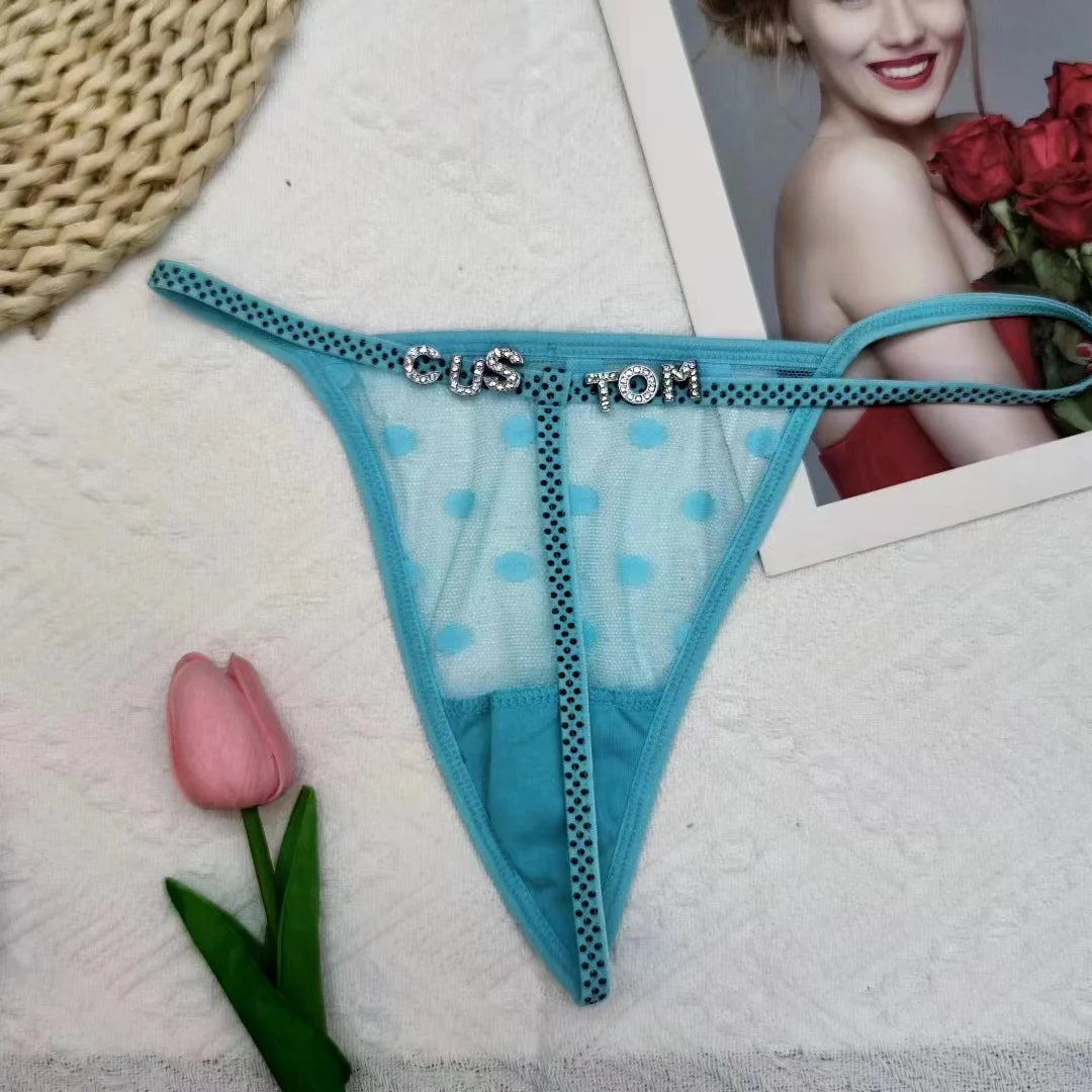 Bossy Custom Name T-String Thong