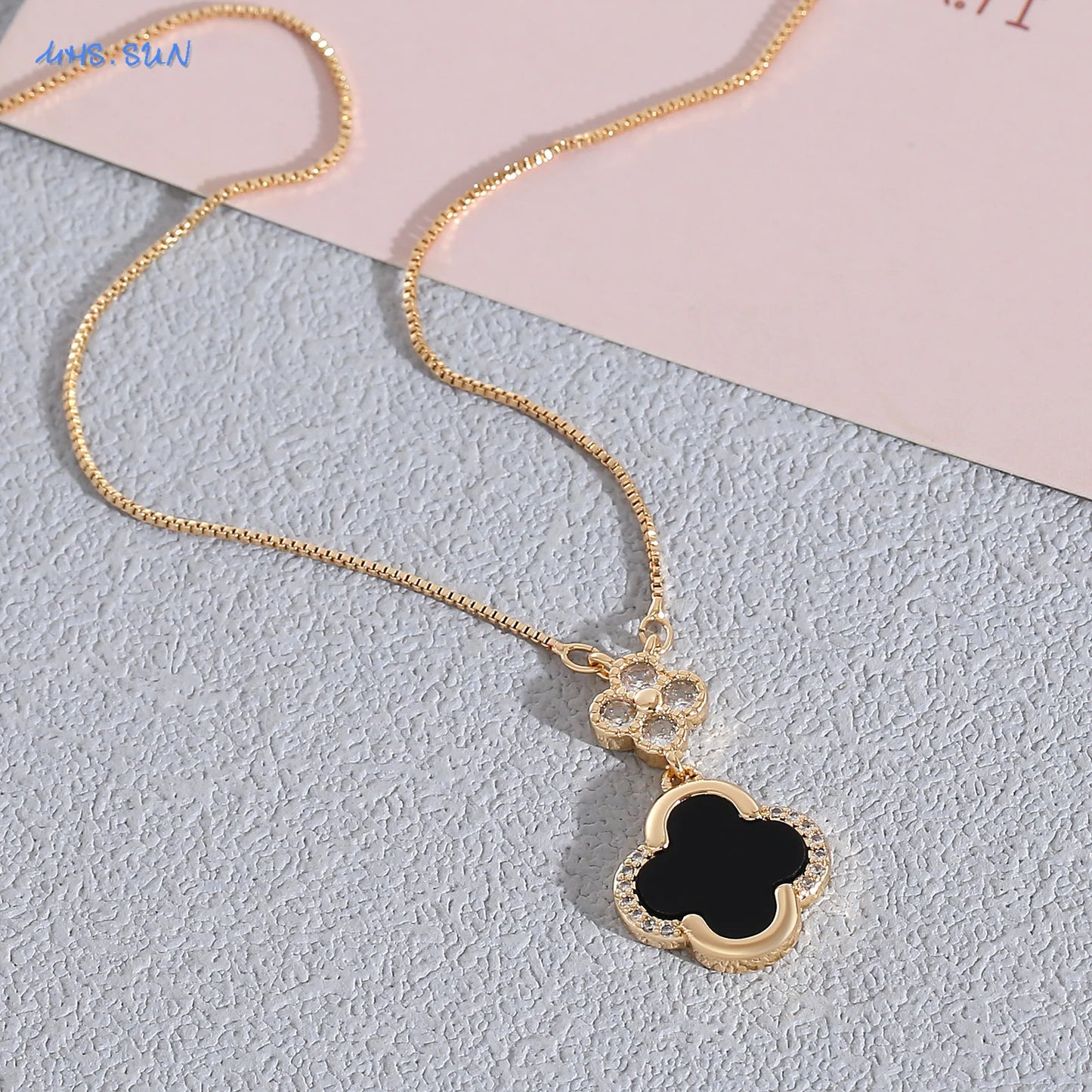 Four Leaf Clover Pendant Necklace