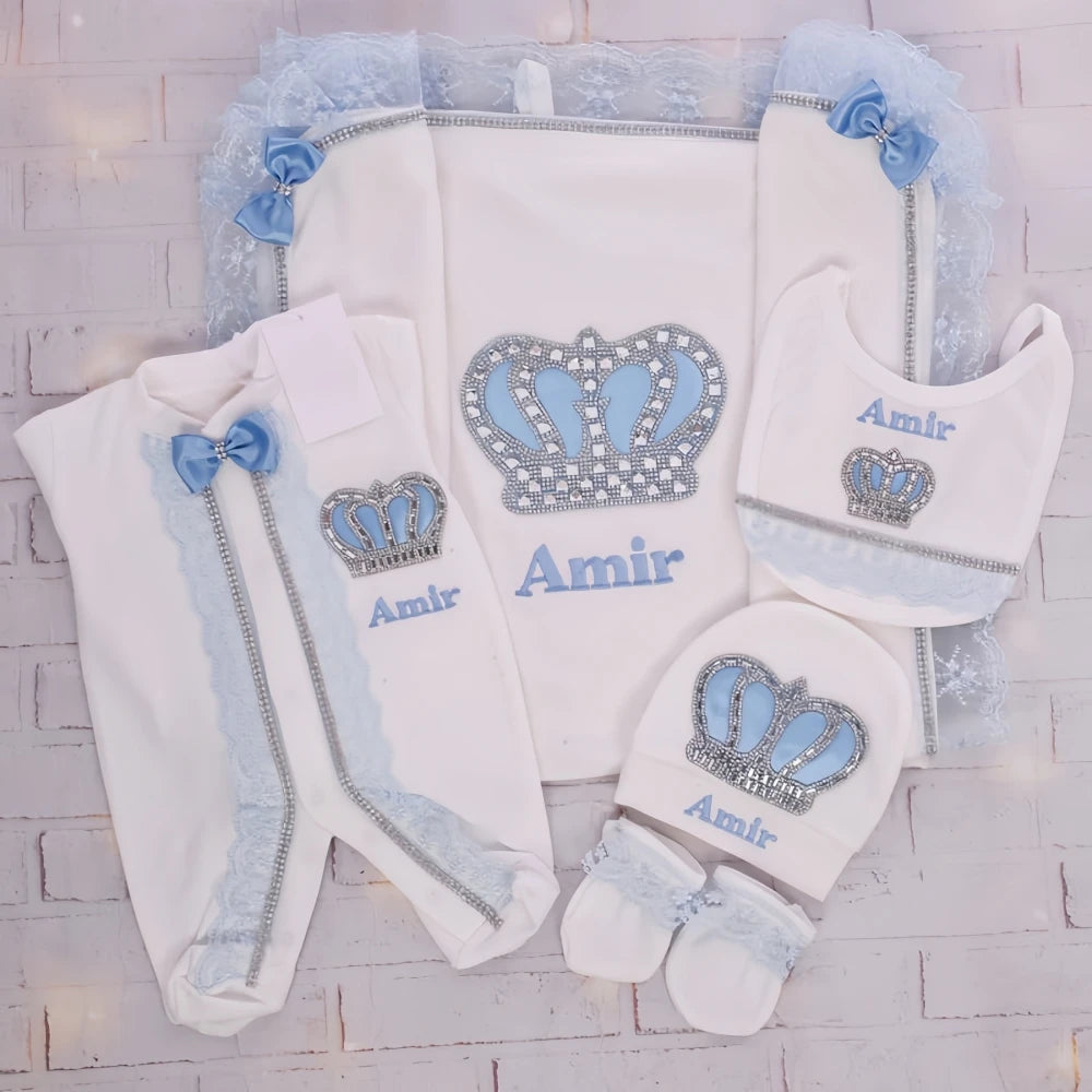 5pcs Newborn Baby Going Home Sets