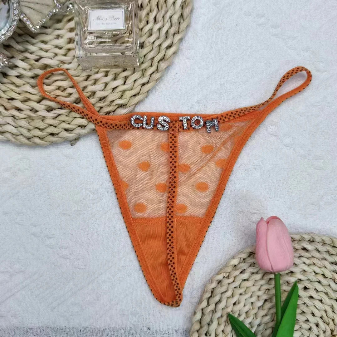 Bossy Custom Name T-String Thong