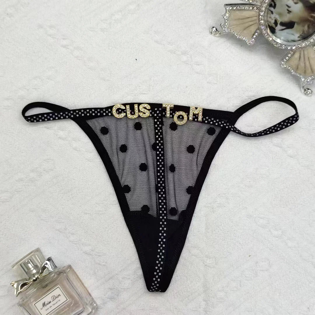 Bossy Custom Name T-String Thong