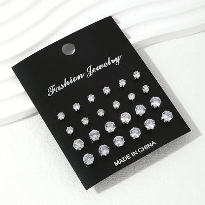 Studded Earrings Set