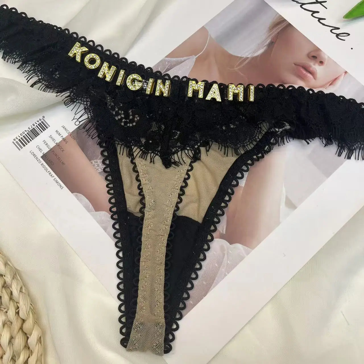 Fantasy Custom Name Thong